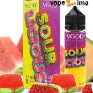 جویس هندوانه پاستیلی کم شیرین | VGOD Sour Licious