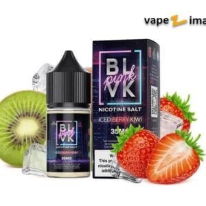 سالت توت فرنگی کیوی یخ بی ال وی کی BLVK berry kiwi Iced