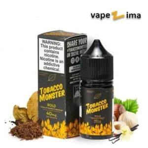 نیکوتین سالت توباکو وانیل فندوق Tobacco Monster Bold