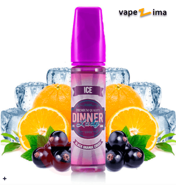 DINNER LADY BLACK ORANGE CRUSH ICE