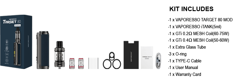 ویپ پاد تارگت 80 تانک ادیشن ویپرسو