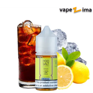 سالت نوشابه لیموناد یخ پادسالت Pod Salt Nexus Lemon Lime Cola Ice