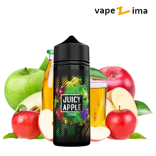 Sams-Vape-Juicy-Apple-Juice جویس سیب تمشک زغال اخته سامز ویپ