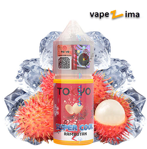 TOKYO-SUPER-COOL-RAMBUTAN نیکوتین سالت توکیو رامبوتان یخ