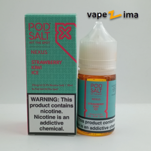 سالت توت فرنگی کیوی یخ پاد سالت Pod Salt Strawberry Kiwi Ice