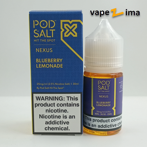 سالت بلوبری لیموناد پادسالت Pod Salt nexus Blueberry Lemonade سالت بلوبری لیموناد پادسالت Pod Salt nexus Blueberry Lemonade
