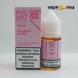 سالت آدامس تمشک پادسالت Pod Salt Nexus Raspberry Gummy