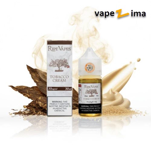 نیکوتین سالت تنباکو خامه RIPE VAPES TOBACCO CREAM